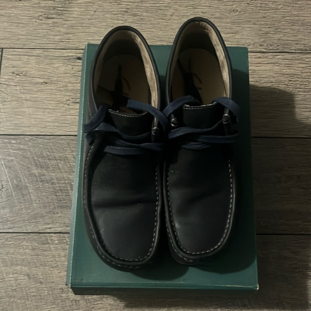 Men’s Clarks Stinson High Navy